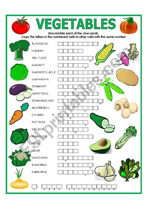 Free Printable Puzzle Vegetables Worksheet Kiddoworksheets Printable Vegetables Worksheet For Kindergarten - Printable Vegetables Worksheet For Kindergarten