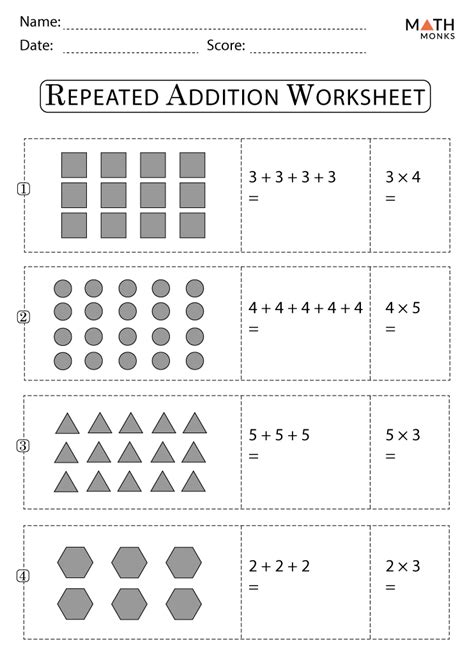 Free Printable Repeated Addition Worksheets For 2nd Grade Repeated Addition Worksheet 2nd Grade - Repeated Addition Worksheet 2nd Grade