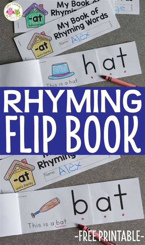 Free Printable Rhyming Books For Kindergarten Free Printable Printable Rhyming Books For Kindergarten - Printable Rhyming Books For Kindergarten
