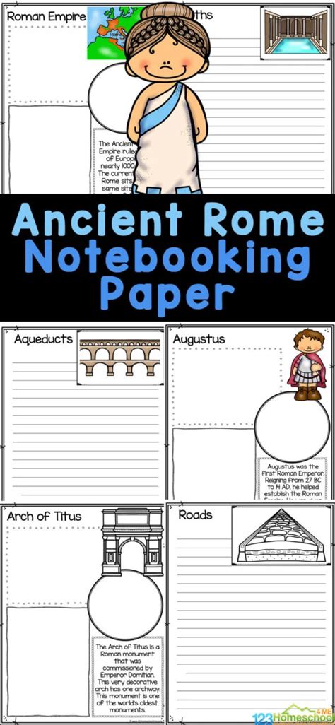 Free Printable Roman Empire Notebooking Pages Roman Empire Worksheets 6th Grade - Roman Empire Worksheets 6th Grade