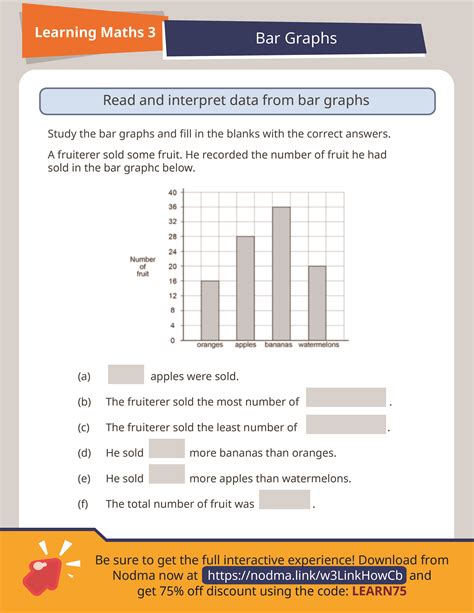 Free Printable Scaled Bar Graphs Worksheets For 3rd Bar Graph 3rd Grade Worksheet - Bar Graph 3rd Grade Worksheet