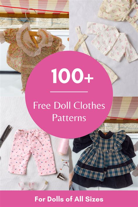 Free Printable Sewing Patterns For Doll Clothes