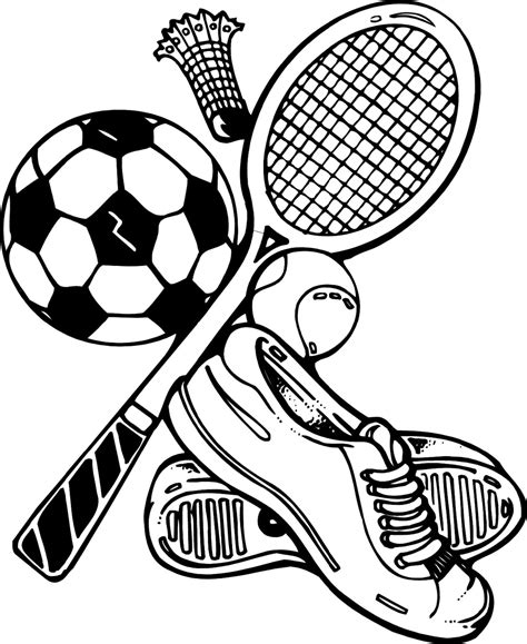 Free Printable Sports Coloring Pages For Preschoolers Sports Worksheets For Preschool - Sports Worksheets For Preschool