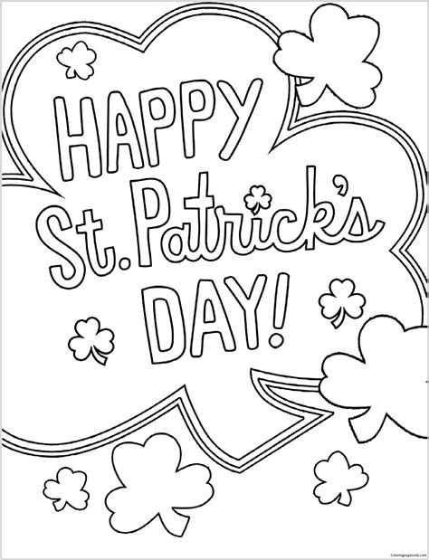 Free Printable St Patricks Day Color By Number St  Patrick S Kindergarten Worksheet - St. Patrick's Kindergarten Worksheet