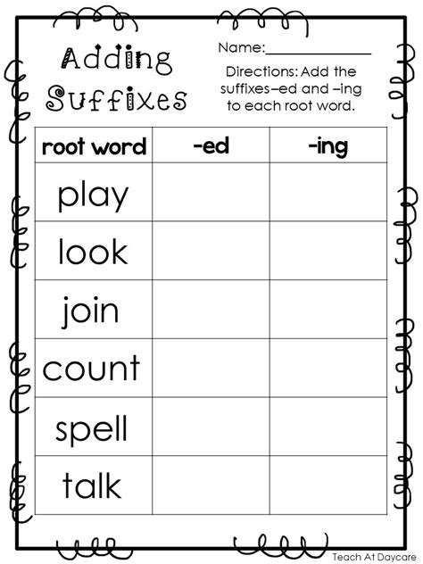 Free Printable Suffixes Worksheets For 2nd Grade Quizizz Suffix Worksheet Grade 2 - Suffix Worksheet Grade 2