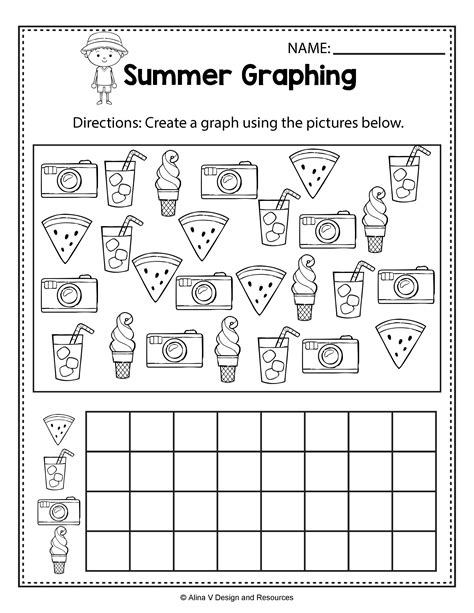 Free Printable Summer Math Worksheets For Preschool Summertime Worksheets For Preschool - Summertime Worksheets For Preschool