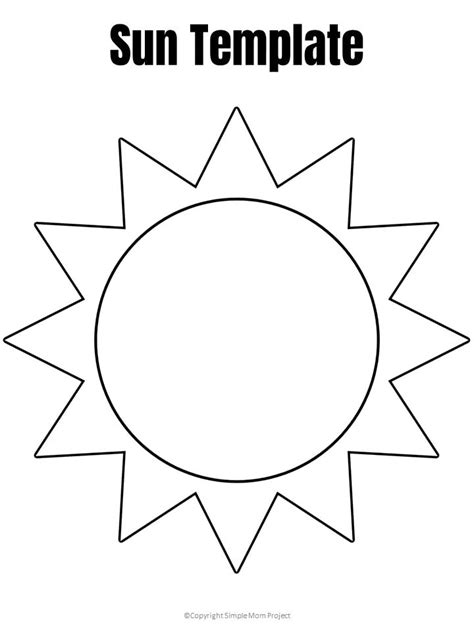 Free Printable Sun Templates Sunrise And Create Printable Picture Of The Sun - Printable Picture Of The Sun