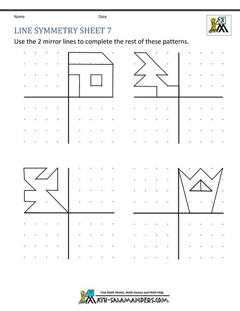 Free Printable Symmetry Worksheets For 6th Class Quizizz Symmetry Worksheets Grade 6 - Symmetry Worksheets Grade 6