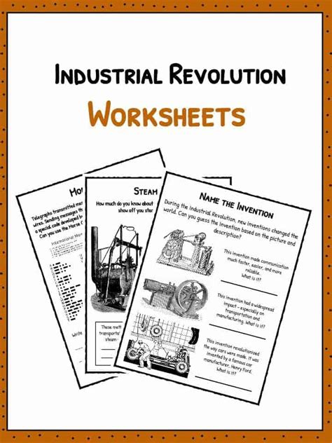 Free Printable The Industrial Revolution Worksheets For 8th The Industrial Revolution Worksheet Answer Key - The Industrial Revolution Worksheet Answer Key