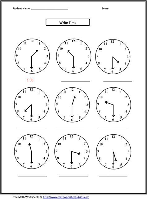 Free Printable Time Worksheets For Kids Splashlearn Telling Time Kindergarten Worksheet - Telling Time Kindergarten Worksheet