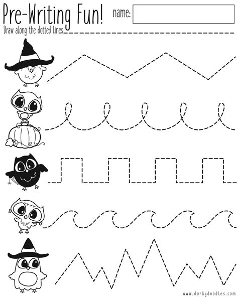 Free Printable Tracing Halloween Preschool Worksheets Preschool Halloween Worksheet - Preschool Halloween Worksheet