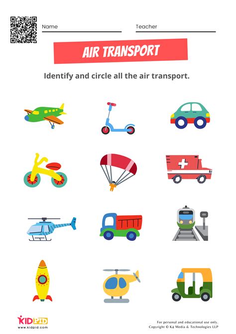 Free Printable Transportation Worksheets For Kids Transportation Preschool Worksheets - Transportation Preschool Worksheets
