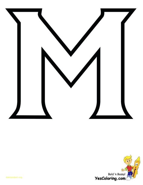 Free Printable Uppercase Letter M Template Simple Mom Letter M Template For Preschool - Letter M Template For Preschool
