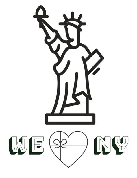 Free Printable We Love New York Coloring Page New York Coloring Page - New York Coloring Page