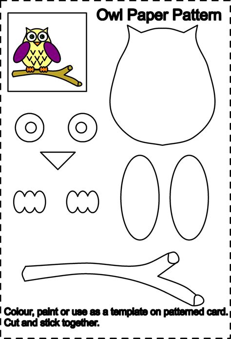 Free Printable Woodland Owl Template Simple Mom Project Snowy Owl Coloring Pages - Snowy Owl Coloring Pages