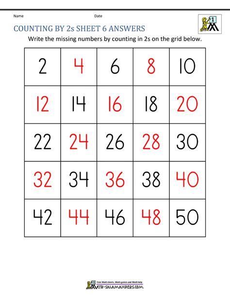 Free Printable Worksheets Counting In 2s Dot To Dot - Counting In 2s Dot To Dot