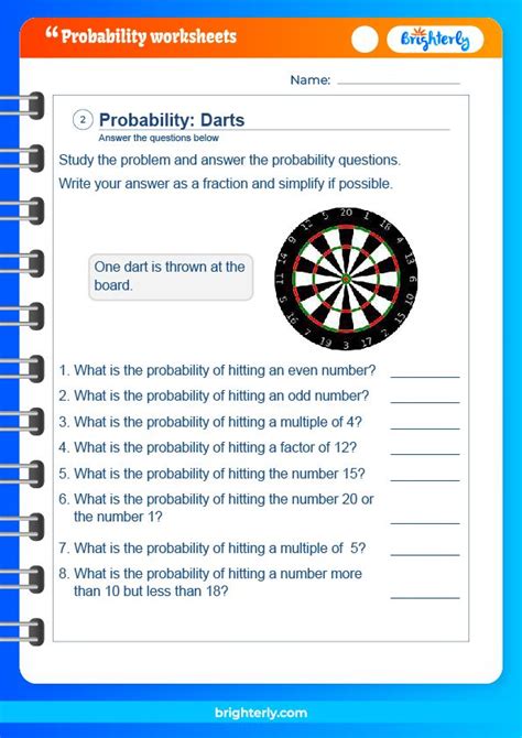 Free Probability Worksheets Pdfs Brighterly Com Outcome Probability 5th Grade Worksheet - Outcome Probability 5th Grade Worksheet
