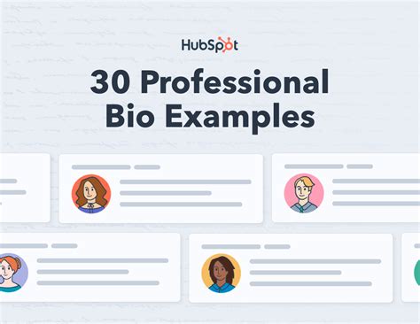 free professional bio examples