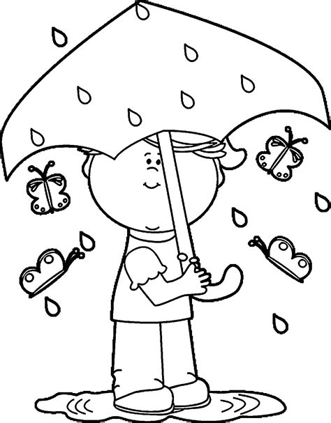 Free Rain Coloring Pages Amp Book For Download Rainy Season Pictures For Colouring - Rainy Season Pictures For Colouring