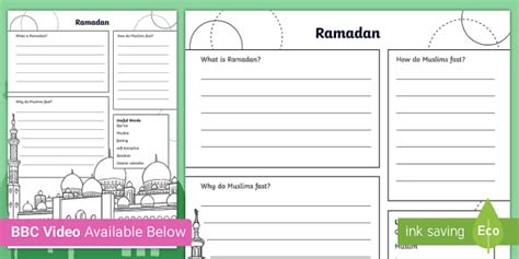 Free Ramadan Worksheet World Religions Twinkl Ramadan Worksheet 1st Grade - Ramadan Worksheet 1st Grade
