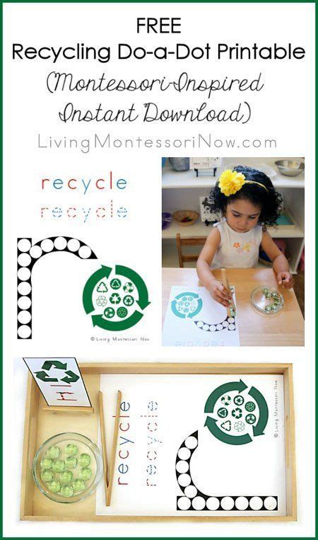 Free Recycling Printables And Montessori Inspired Recycling Activities Recycling Worksheets For Preschool - Recycling Worksheets For Preschool