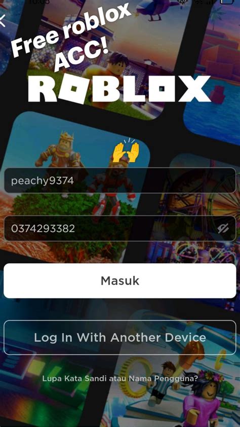 Free Roblox Acc