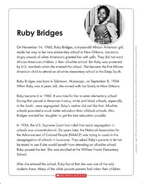 Free Ruby Bridges Printables For Elementary Students Bridges Worksheet 2nd Grade - Bridges Worksheet 2nd Grade