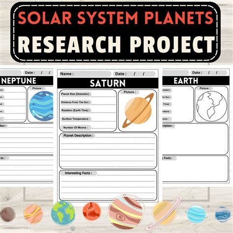 Free Sample Planet Reports For 3rd Grade