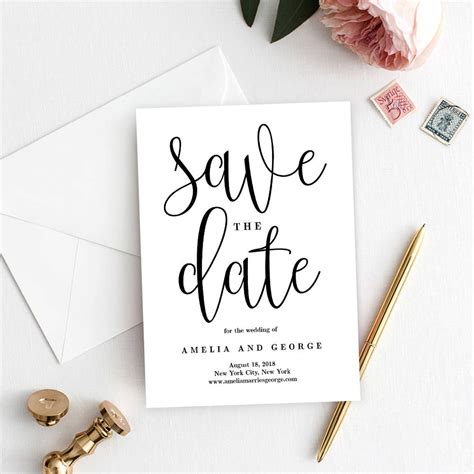 free save the date online wedding