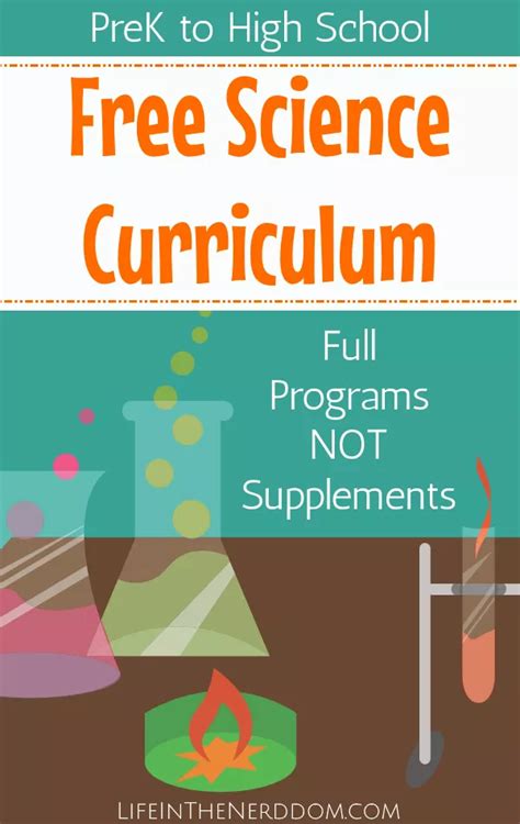 Free Science Curriculum For All Grades Life In Science Packets - Science Packets