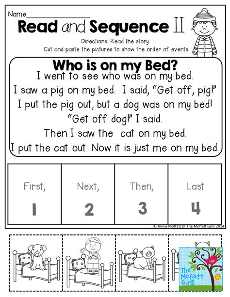 Free Sequencing Stories Worksheets For Second Grade Tpt Sequence Worksheets 2nd Grade - Sequence Worksheets 2nd Grade