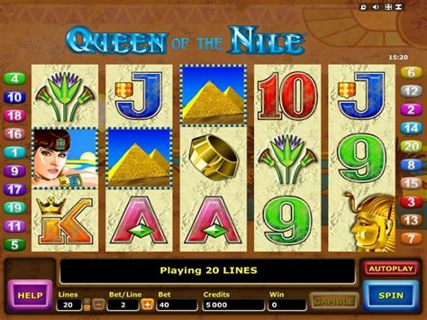 free slot games queen of the nile algy