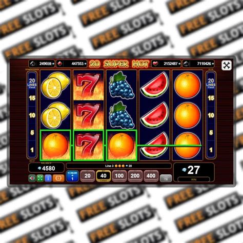 free slots 20 super hot france