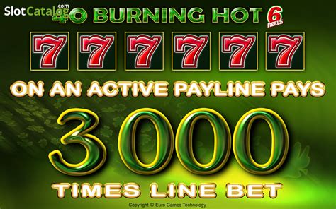 free slots 40 burning hot topk