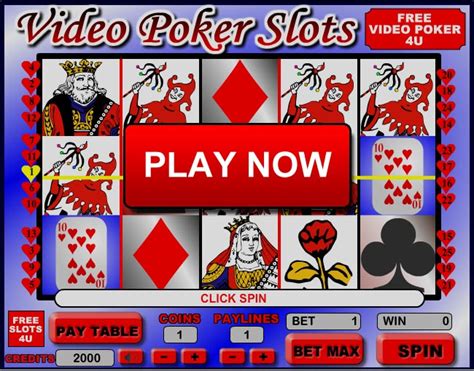 free slots video poker ekde