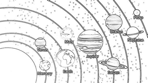 Free Solar System Coloring Pages Amp Book For Cute Solar System Coloring Pages - Cute Solar System Coloring Pages