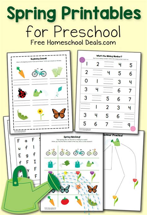 Free Spring Packet For Kindergarten Spring Writing For Kindergarten - Spring Writing For Kindergarten