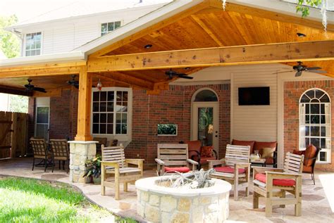 Free Standing Stone Patio Covers