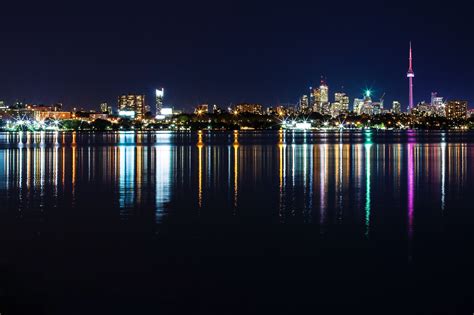 free stock footage: city lights and nighttime cityscapes