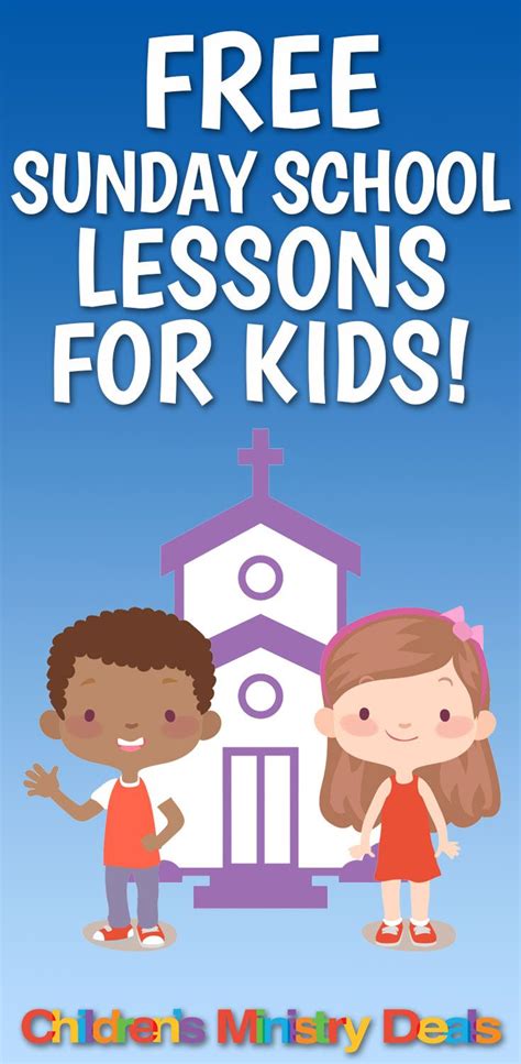 Free Sunday School Lessons For Kids Bible Crafts Sunday School Lessons For Kindergarten - Sunday School Lessons For Kindergarten