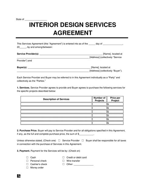 Free Template Interior Design Contract Amp Guide Houzz Free Interior Design Contract Template Pdf - Free Interior Design Contract Template Pdf