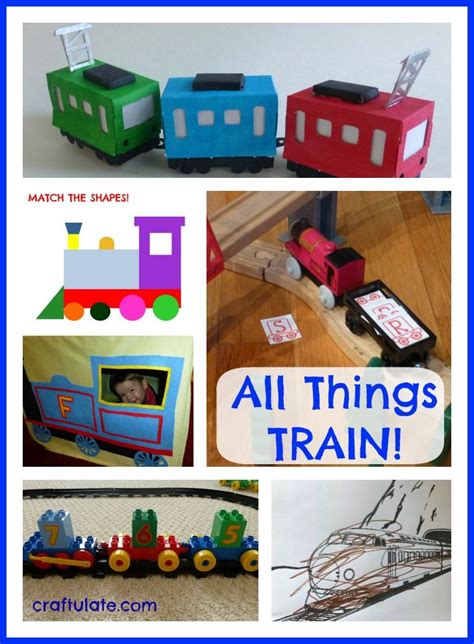 Free Train Printables And Crafts Homeschool Giveaways Train Template For Preschool - Train Template For Preschool