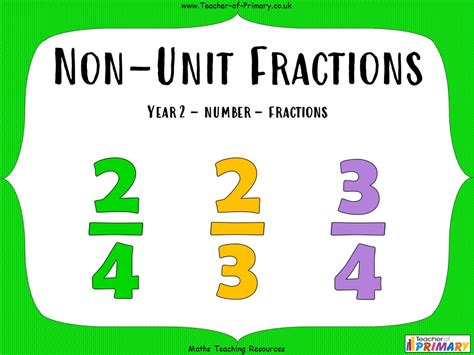 Free Unit And Non Unit Fractions Homework Extension Fractions Homework Year 3 - Fractions Homework Year 3