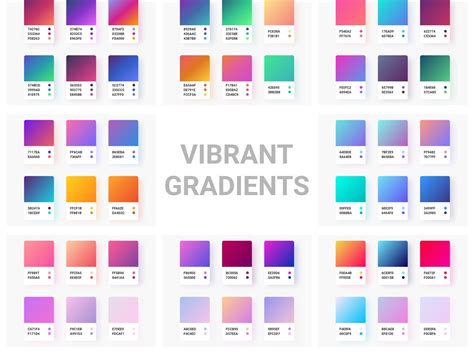 Free Vibrant Gradients Figma Gradient Color Design Color Kombinasi Warna Gradient - Kombinasi Warna Gradient