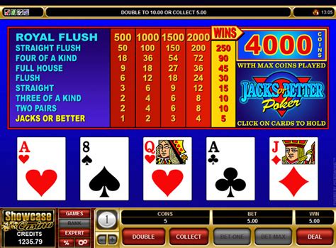 free video poker slots jacks or better switzerland