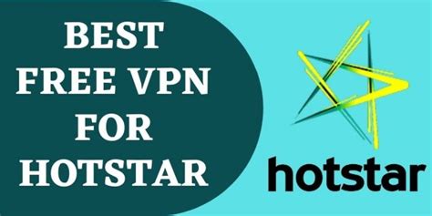 free vpn for hotstar iphone