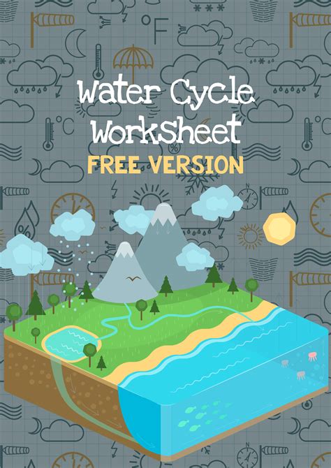 Free Water Cycle Worksheet Kidskonnect Water Cycle Comprehension Worksheet - Water Cycle Comprehension Worksheet