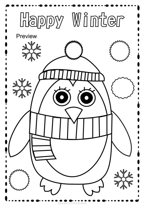 Free Winter Printables For Kids Toddler Preschool Kindergarten Preschool Puzzle Worksheets For Kindergarten - Preschool Puzzle Worksheets For Kindergarten