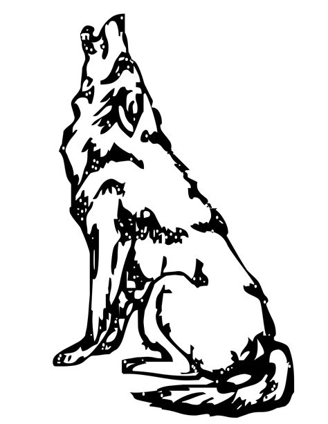 Free Wolf Coloring Pages For Download Printable Pdf Coloring Page Of Wolf - Coloring Page Of Wolf