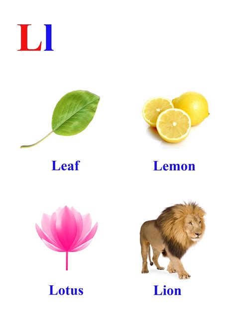 Free Words Starting With Letter L Myteachingstation Com Preschool Words That Start With L - Preschool Words That Start With L